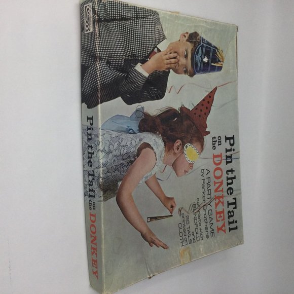 Pin the Tail on the Donkey Game Vintage - Picture 3 of 12